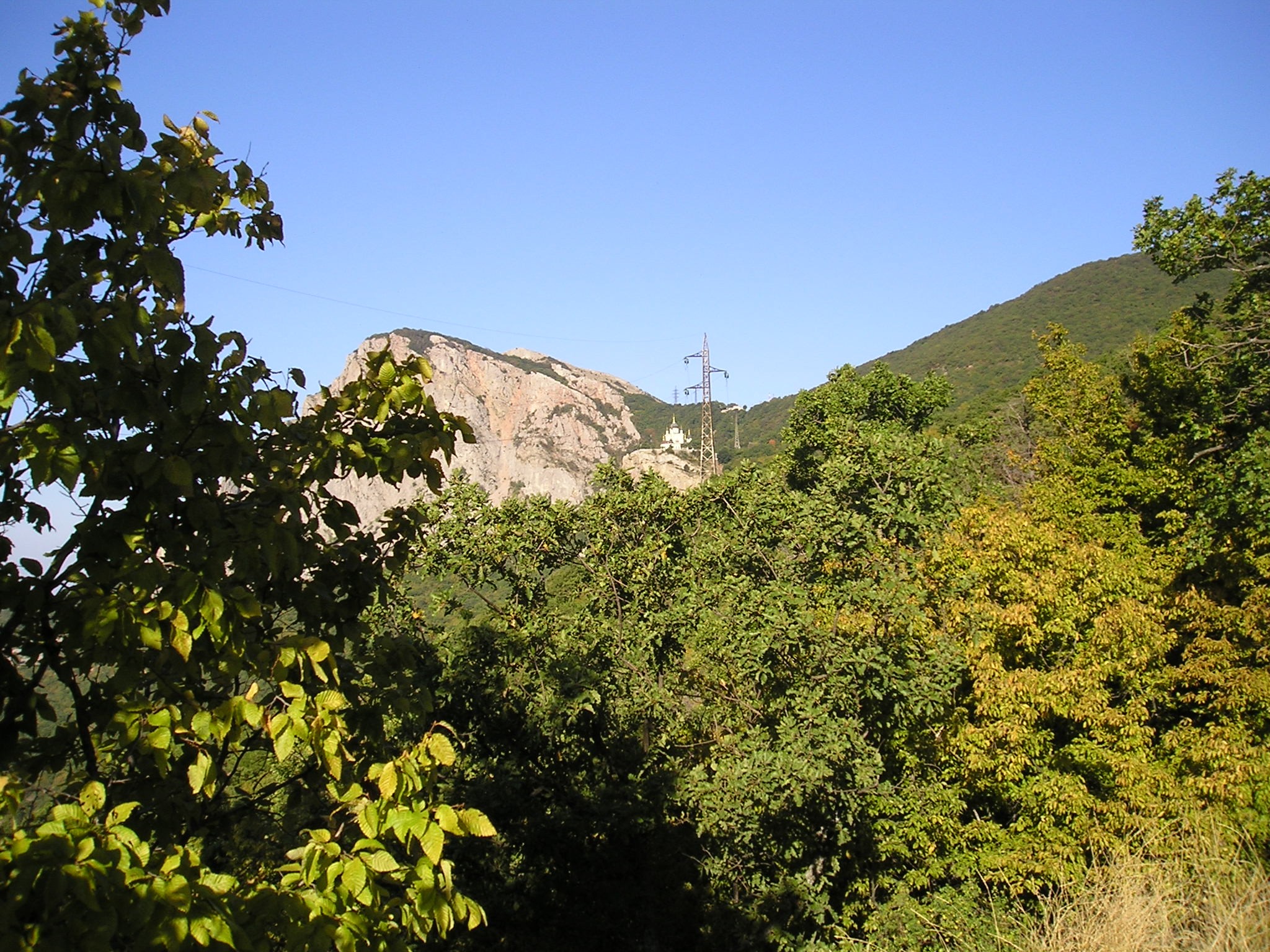 Крым, Форос, дорога к Храму Воскресения Христова