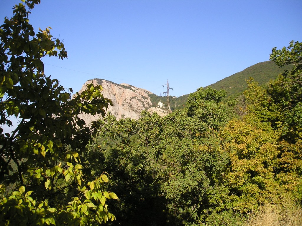 Крым, Форос, дорога к Храму Воскресения Христова