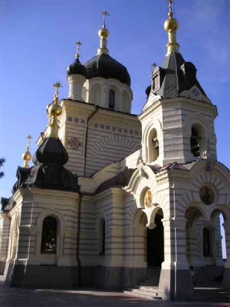 Крым, Форос, Храм Воскресения Христова